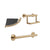 Delta Bath Safety Champagne Bronze BASICS Bathroom Accessory Set Includes: 18" Grab Bar, Corner Shower Shelf, TP Holder w/ Assist Grab Bar D10110AP