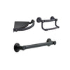 Delta Bath Safety Venetian Bronze BASICS Bathroom Accessory Set: 18" Grab Bar, Corner Shower Shelf, Paper Holder with Assist Grab Bar D10122AP