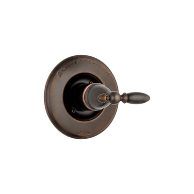 Delta Victorian Monitor 14 Series Venetian Bronze Finish Pressure Balanced Shower Faucet Control INCLUDES Rough-in Valve with Stops and Single Lever Handle D1265V