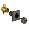 Delta Venetian Bronze Finish HydraChoice Invigorating H2Okinetic Square Shower System Body Spray COMPLETE Includes Valve, Trim, and Spray D1359V