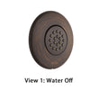 Delta Venetian Bronze Finish HydraChoice Touch Clean Round Shower System Body Spray COMPLETE Includes Valve, Trim, and Spray D1374V