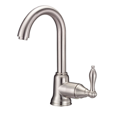 Danze Fairmont Stainless Steel Finish Single Lever Handle Bar Faucet