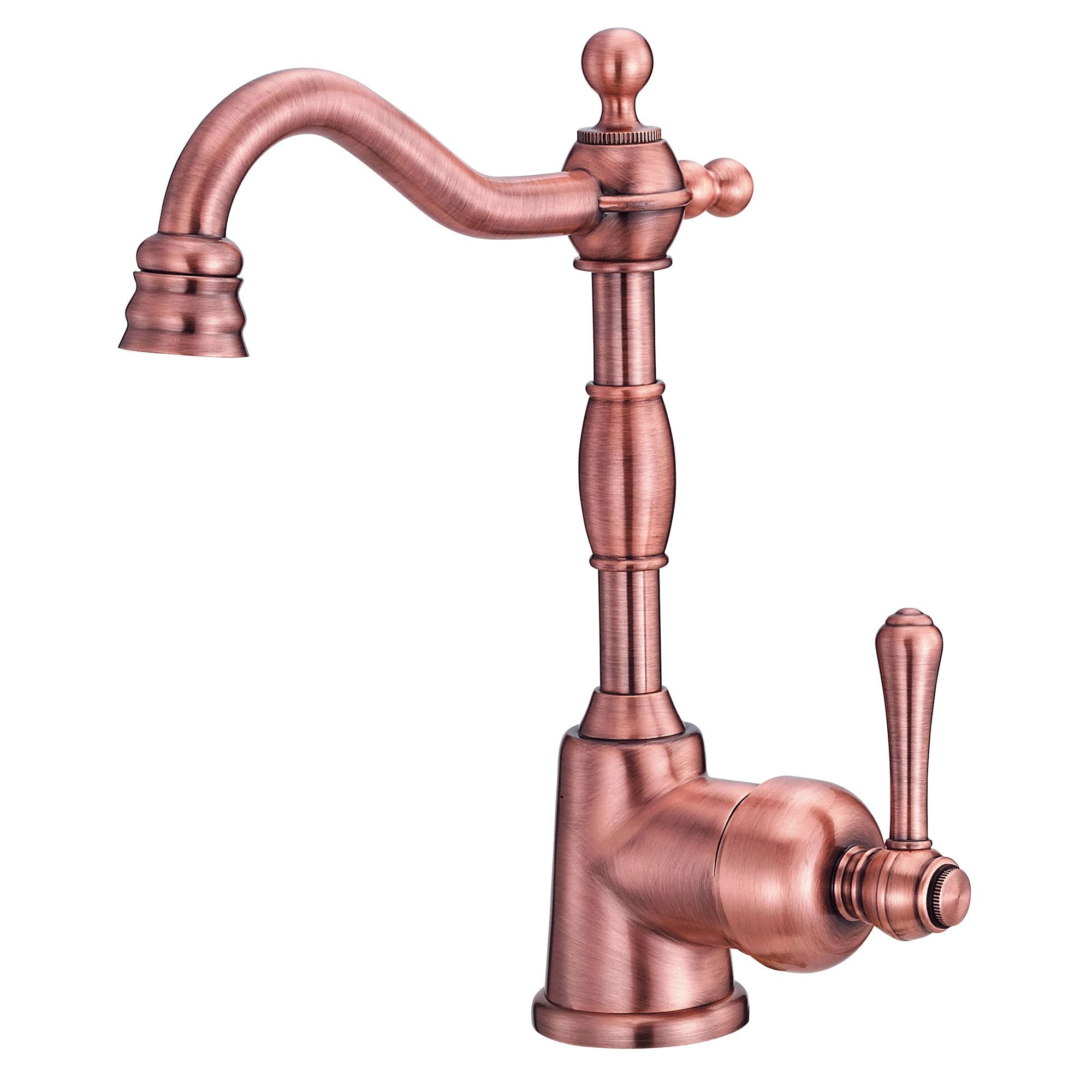 Danze Opulence Antique Copper Traditional 1 Handle Bar Faucet