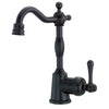 Danze Opulence Satin Black Traditional Single Handle Bar Faucet