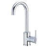 Danze Parma Chrome Single Side Lever Handle Bar Faucet