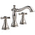 Delta Cassidy Collection Polished Nickel Traditional Widespread Lavatory Bathroom Sink Faucet INCLUDES Two Cross Handles and Metal Pop-Up Drain D1780V