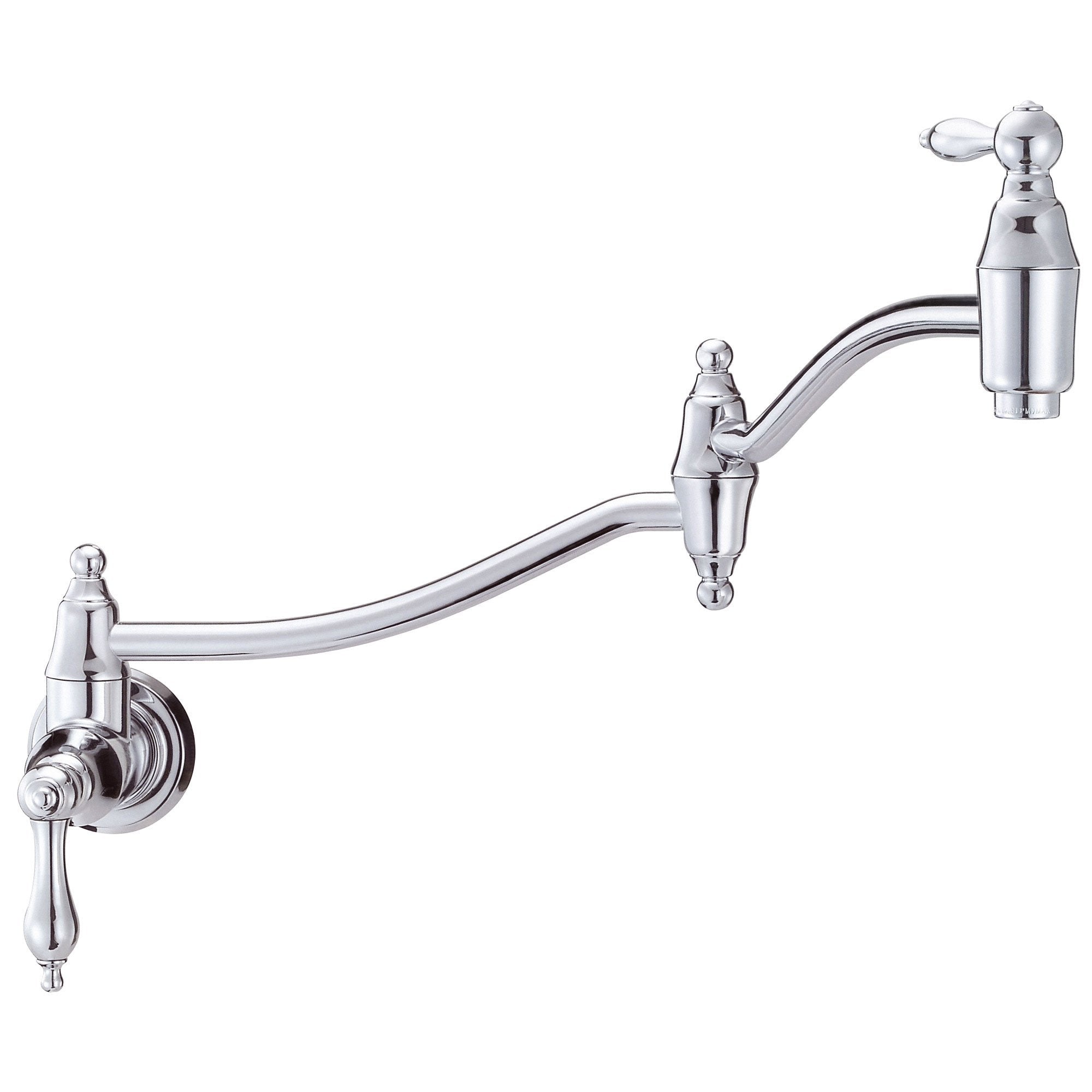 Danze Fairmont Chrome Wall Mount Traditional Pot Filler Faucet