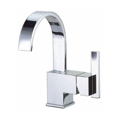 Danze Sirius Chrome 1 Single Handle Centerset Bathroom Faucet with Drain