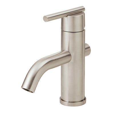 Danze Parma Brushed Nickel Single 1 Handle Centerset Bathroom Faucet w Drain