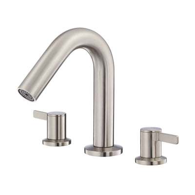 Danze Amalfi Brushed Nickel 2 Handle Widespread Roman Tub Filler Faucet INCLUDES Rough-in Valve