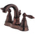 Danze Fairmont Oil Rubbed Bronze Two Handle Centerset Bathroom Faucet with Drain