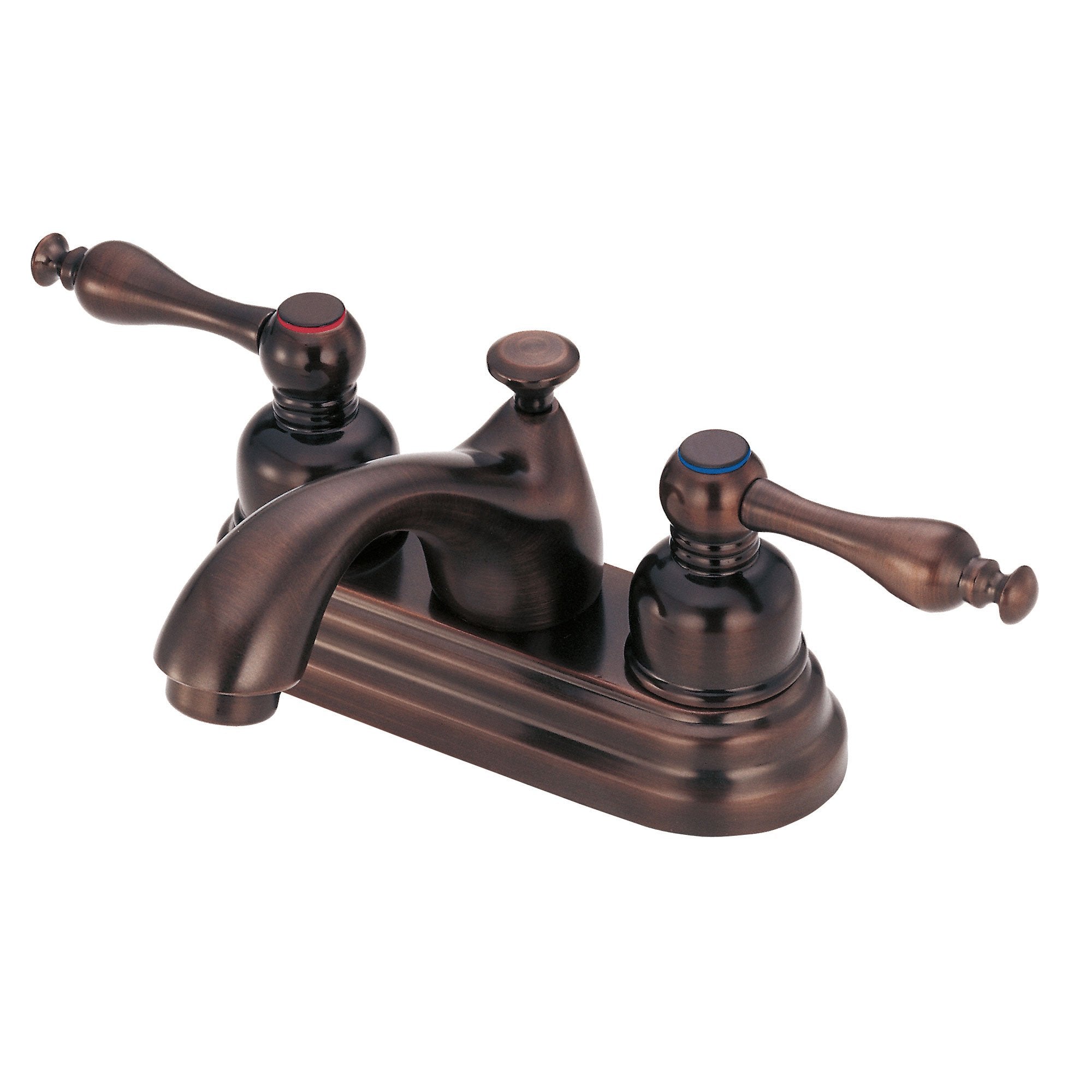 Danze Sheridan Oil Rubbed Bronze 2 Handle Centerset Bathroom Faucet w/Drain