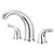 Danze Melrose Chrome High Arch Spout Widespread Bathroom Sink Faucet