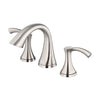 Danze Antioch Brushed Nickel 8" 2 Handle Widespread Bathroom Sink Faucet