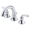 Danze Bannockburn Chrome Two Handle 8" Wide Spread Bathroom Sink Faucet