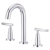 Danze Sonora Chrome Trimline Slim handle Widespread Bathroom Sink Faucet