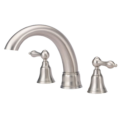 Danze Fairmont Brushed Nickel Widespread Roman Tub Filler Faucet INCLUDES Rough-in Valve