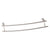 Danze Sonora Collection 24" Curved Brushed Nickel Double Towel Bar