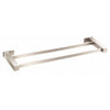 Danze Sirius Collection 24" Ultra Modern Brushed Nickel Double Towel Bar