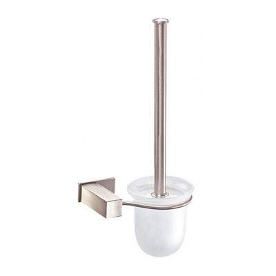 Danze Sirius Modern Wall Mount Brushed Nickel Toilet Brush Holder