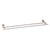 Danze Parma Modern 24" Brushed Nickel Double Towel Bar Rack