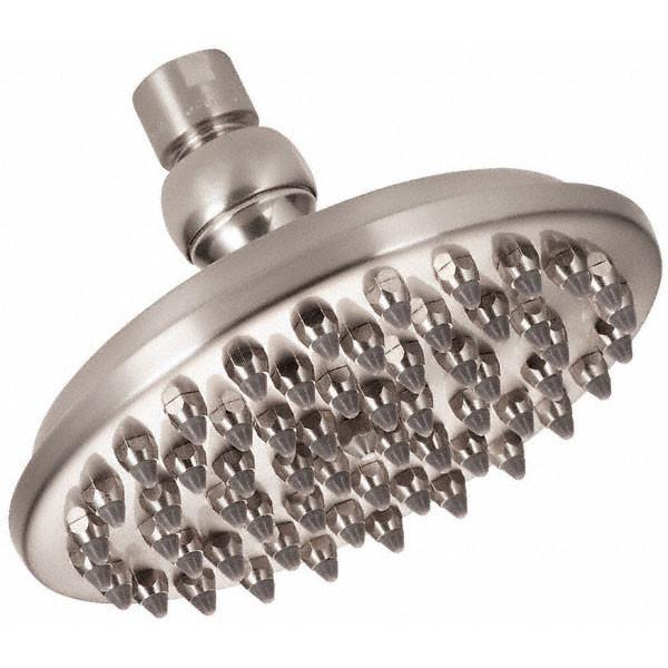 Danze Brushed Nickel Finish High-Pressure 6" Sunflower Showerhead