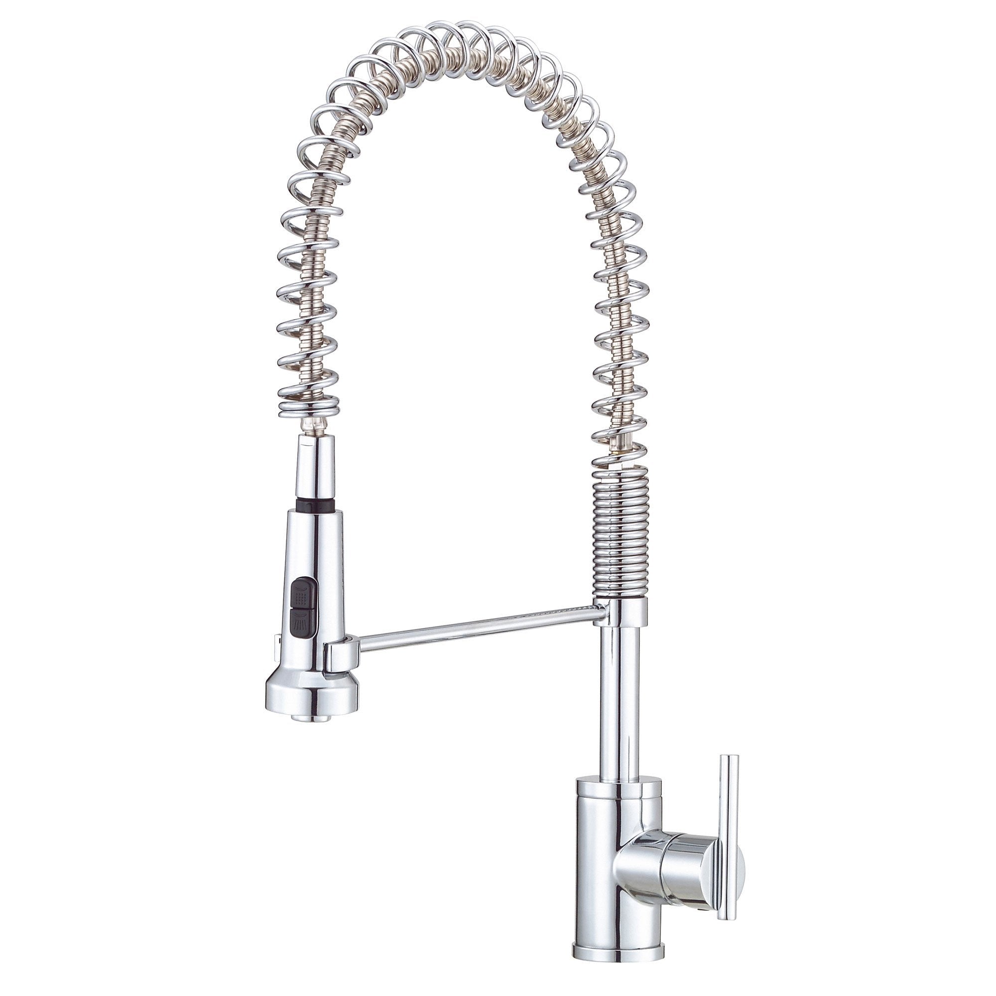 Danze Parma Chrome Modern Pre-rinse Commercial Style Kitchen Faucet