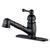 Danze Opulence Satin Black Single Handle Pull-Out Spout Kitchen Faucet