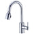 Danze Parma Chrome Modern Minimal Single Handle Pull-Down Spray Kitchen Faucet