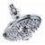 Danze Sunflower Massage High Pressure Chrome 6" Shower Head