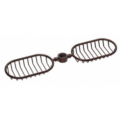 Danze Oil Rubbed Bronze Handheld Shower Head Slidebar Mount Wire Basket Shelves