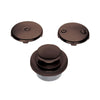 Danze Oil Rubbed Bronze Touch Toe Push-Down Bath Tub Drain & Overflow Cover Kit