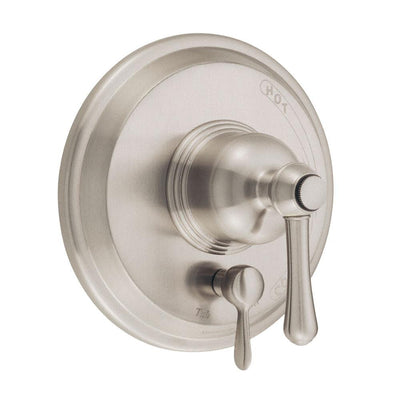 Danze Opulence Brushed Nickel Pressure Balance Shower Control with Diverter INCLUDES Rough-in Valve