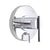 Danze Parma Chrome Single Handle Pressure Balance Shower Control with Diverter INCLUDES Rough-in Valve