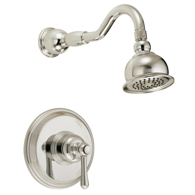 Danze Opulence Polished Nickel Single Lever Handle Shower Only Faucet INCLUDES Rough-in Valve