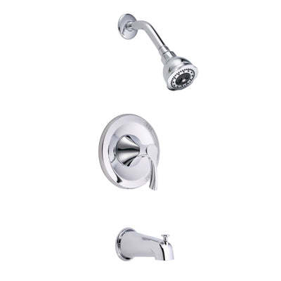 Danze Antioch Chrome Single Handle Tub and Shower Combination Faucet INCLUDES Rough-in Valve