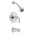 Danze Bannockburn Chrome Single Handle Tub and Shower Combination Faucet INCLUDES Rough-in Valve