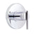 Danze Parma Chrome Modern Single Handle Shower Faucet Control INCLUDES Rough-in Valve