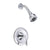 Danze Antioch Chrome Single Handle Pressure Balance Shower Faucet INCLUDES Rough-in Valve