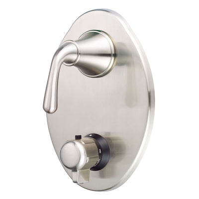 Danze Bannockburn Brushed Nickel 1/2" Thermostatic Shower Faucet Control INCLUDES Rough-in Valve