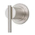 Danze Parma Brushed Nickel 1 Handle Volume Control 4-Port Shower Diverter INCLUDES Rough-in Valve