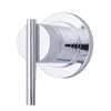 Danze Parma Chrome Single Handle Volume Control 4-Port Shower Diverter INCLUDES Rough-in Valve