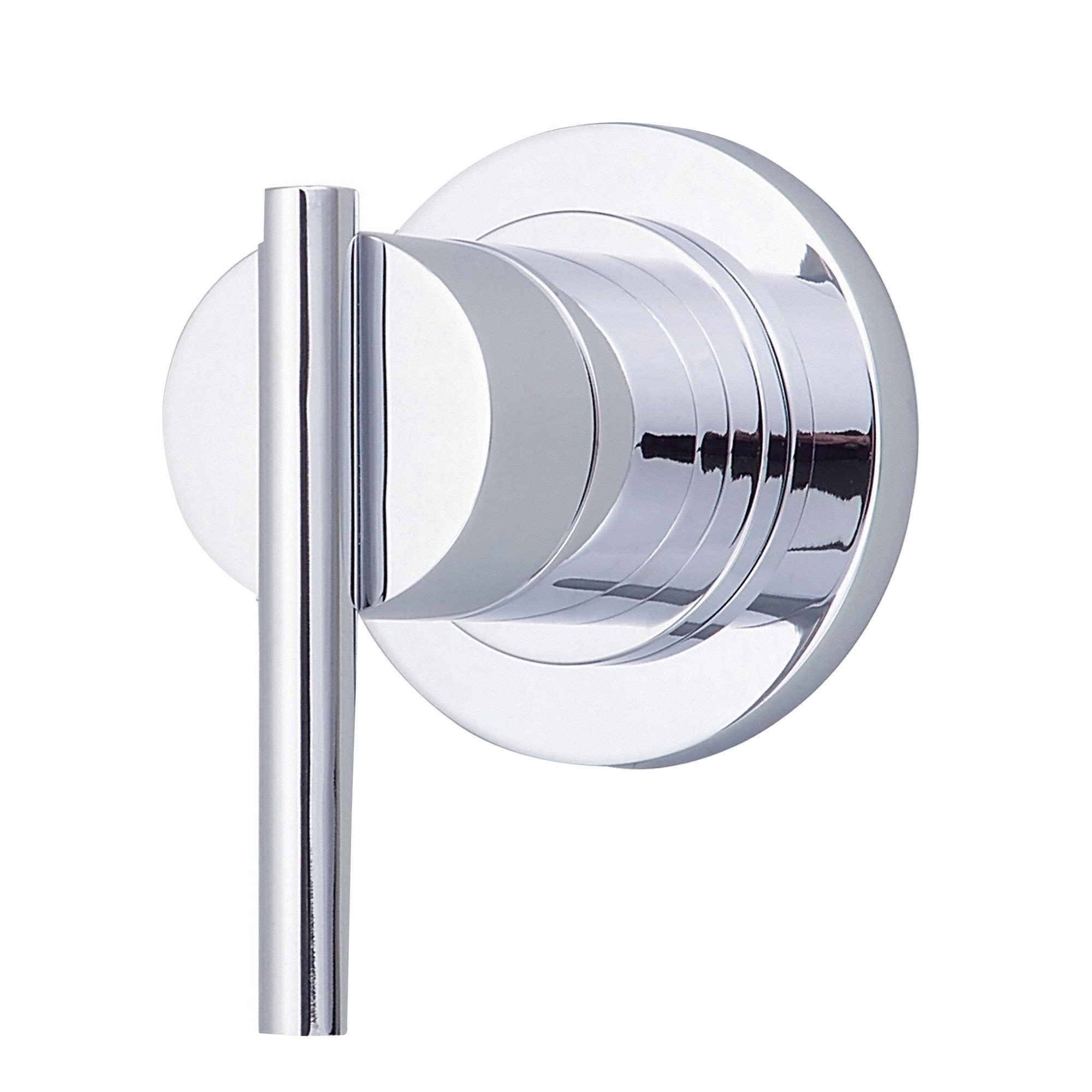 Danze Parma Chrome Single Handle Volume Control 4-Port Shower Diverter INCLUDES Rough-in Valve