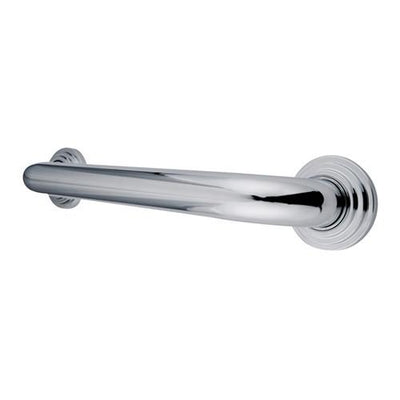 Kingston Brass Grab Bars - Chrome Milano 12" Decorative Grab Bar DR214121