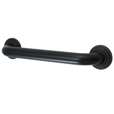 Kingston Grab Bars - Oil Rubbed Bronze Milano 12" Decorative Grab Bar DR214125