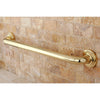 Kingston Grab Bars - Polished Brass Milano 24" Decorative Grab Bar DR214242