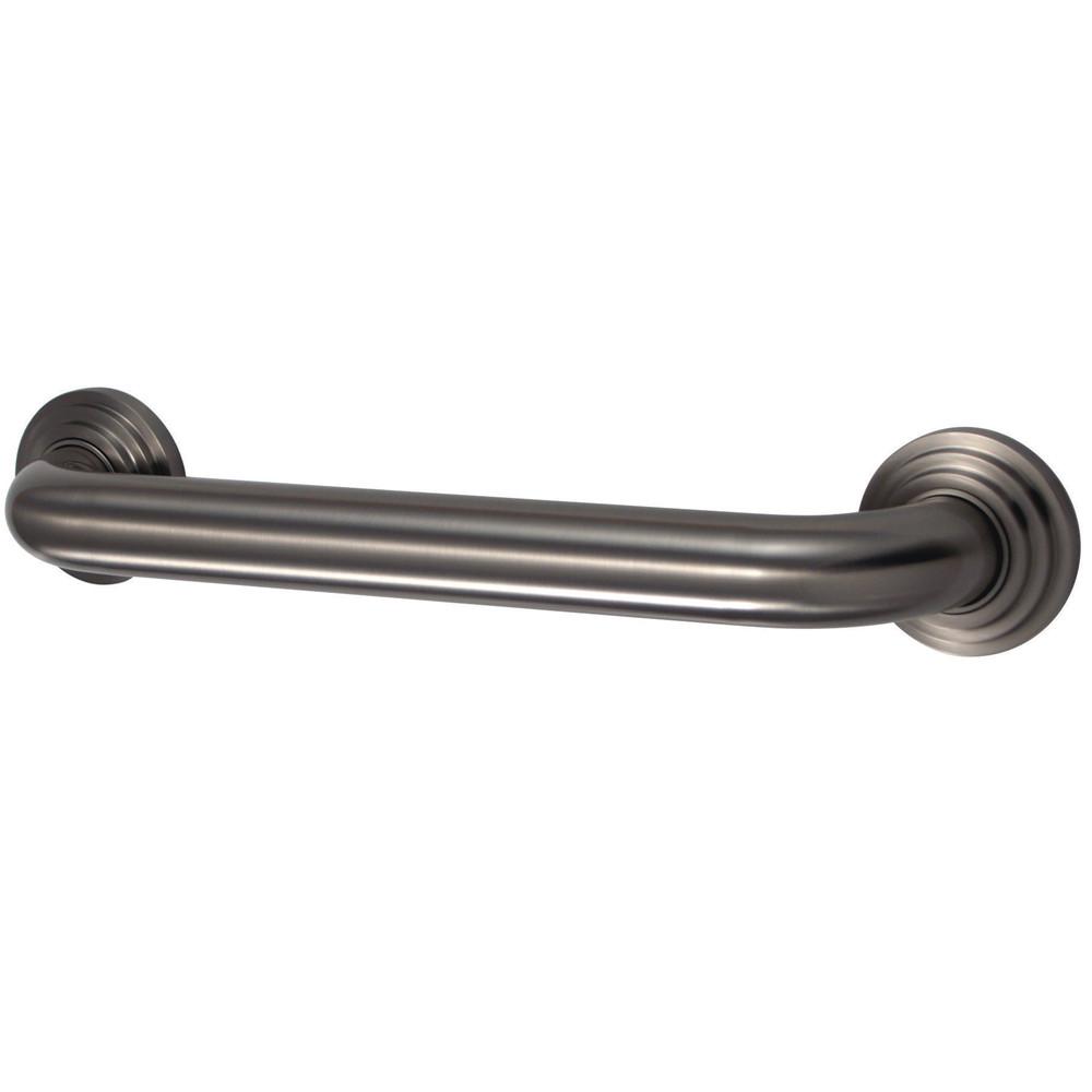 Kingston Brass Grab Bars - Satin Nickel Milano 24" Decorative Grab Bar DR214248