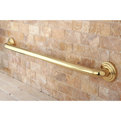 Kingston Grab Bars - Polished Brass Traditional 30" Decorative Grab Bar DR314302