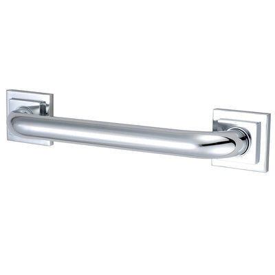 Kingston Brass Grab Bars - Chrome Claremont 12" Decorative Grab Bar DR614121