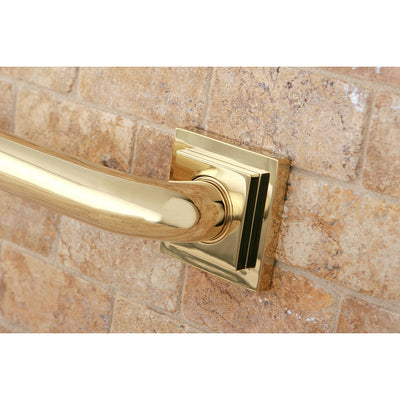 Kingston Grab Bars - Polished Brass Claremont 24" Decorative Grab Bar DR614242